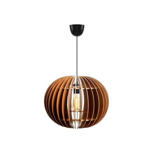 Opviq Pendelleuchte
nussbaum MDF B/H/T/L/D: ca. 36x70x36x36x36 cm E27 1 Brennstellen