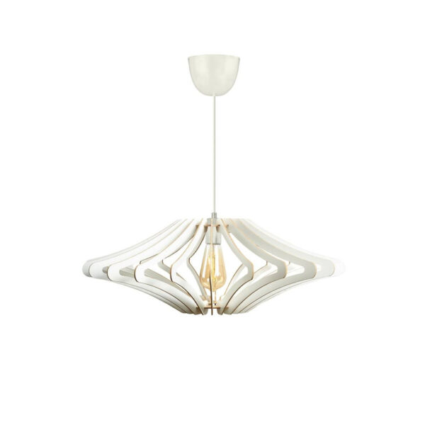 Opviq Pendelleuchte MDF B/H/T/L/D: ca. 47x55x47x47x47 cm E27 1 Brennstellen – verschiedene Farben