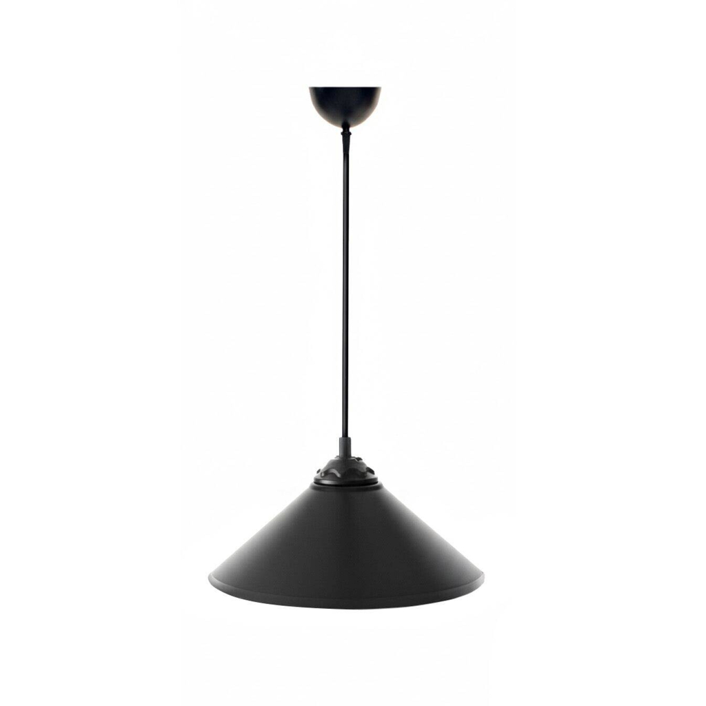 Opviq Pendelleuchte
schwarz Polycarbonat B/H/T/L: ca. 6,5x50x25x6,5 cm E27 1 Brennstellen