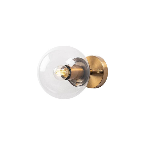 8683342264570 Opviq Wandleuchte Atmaca
bronze Metall Glas B/H/T/L/D: ca. 15x24x15x15x15 cm E14 1 Brennstellen