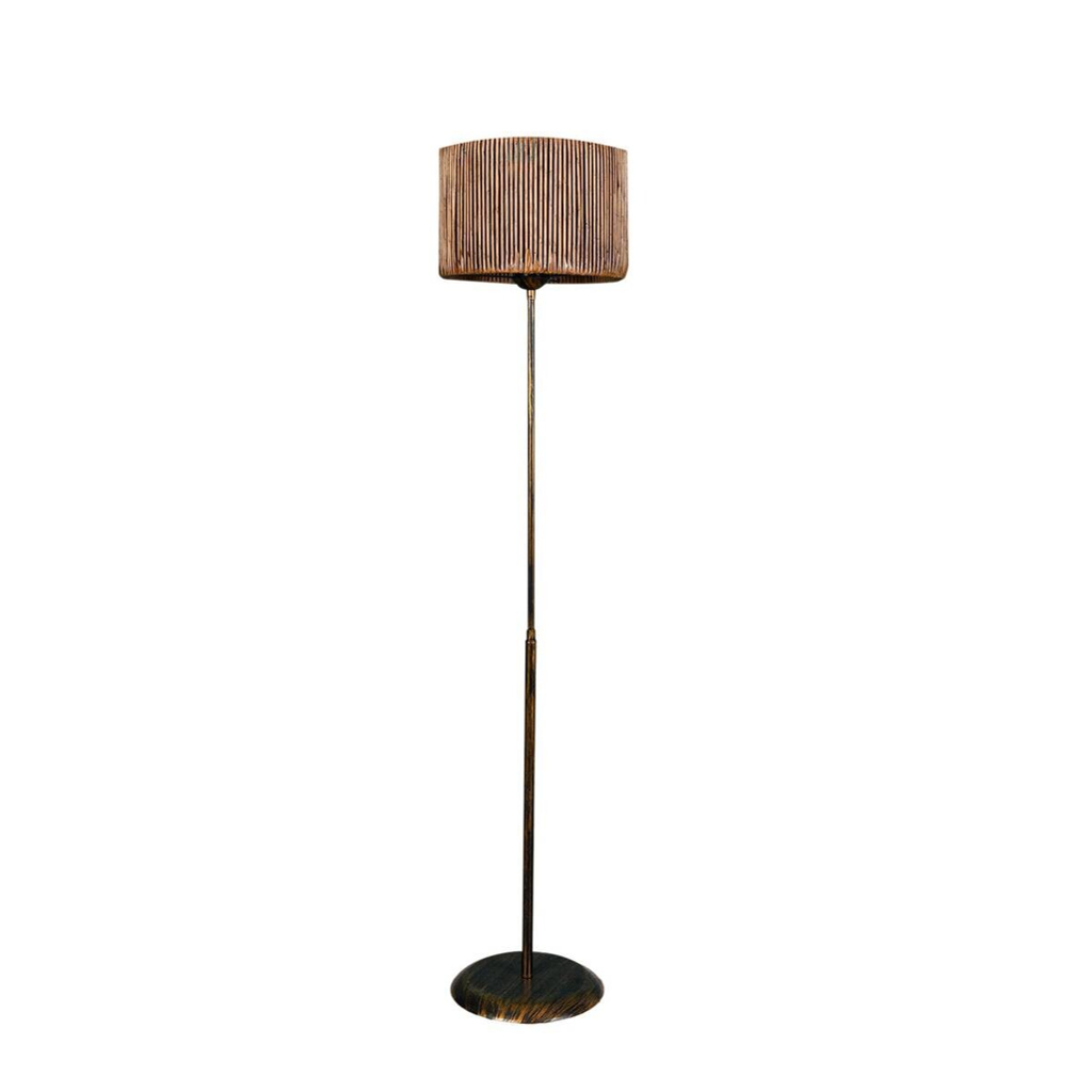 Opviq Stehlampe
roségold schwarz Metall B/H/T/L/D: ca. 30x165x30x30x30 cm E27 1 Brennstellen