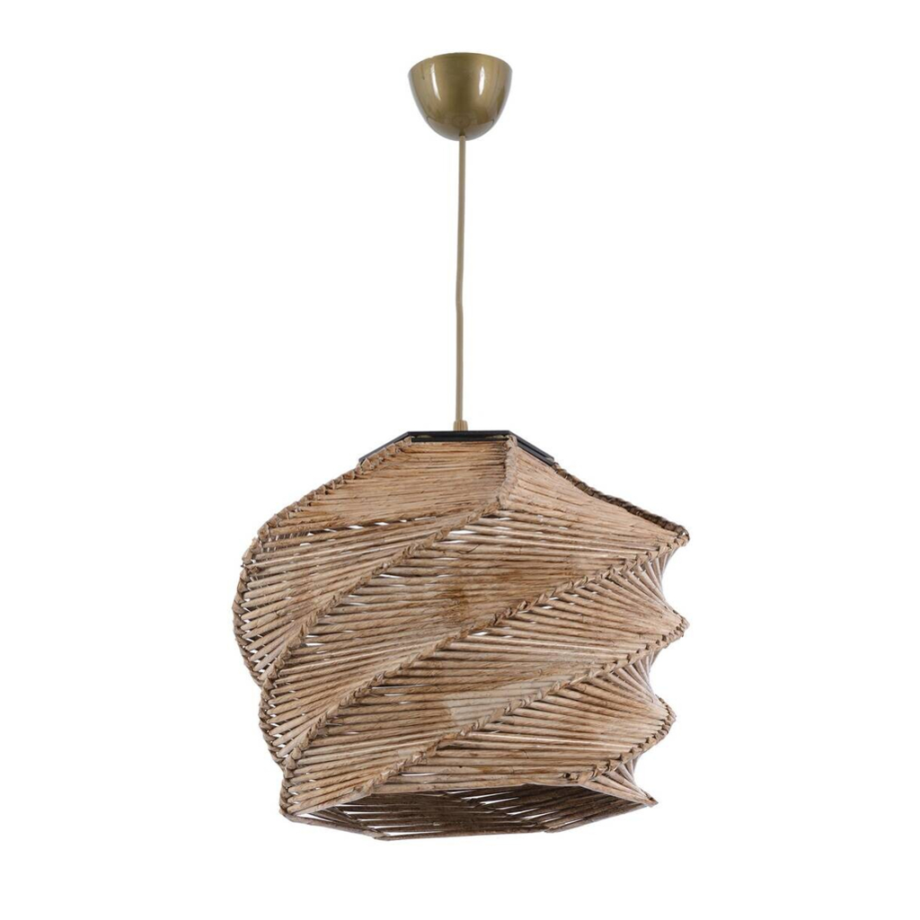 Opviq Pendelleuchte Ruche
kamel B/H/T/L/D: ca. 32x65x32x32x32 cm E27 1 Brennstellen