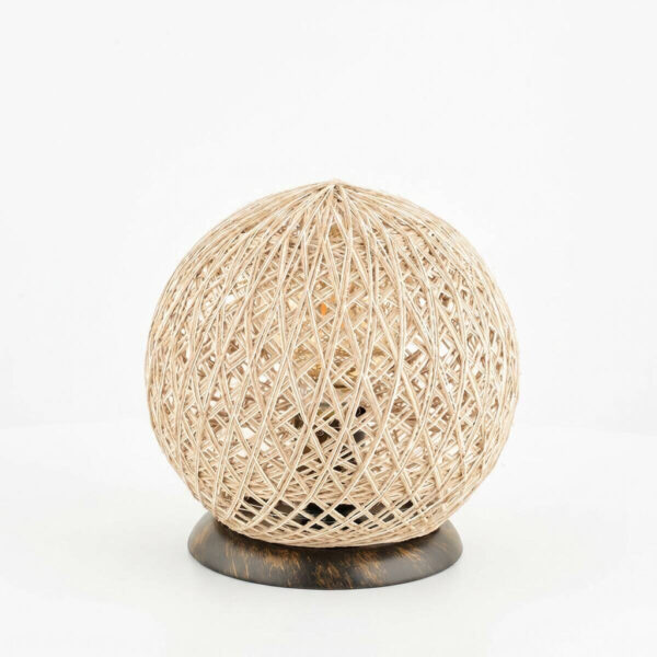 Opviq Tischleuchte
beige Faserton B/H/T/L/D: ca. 25x23x25x25x25 cm E27 1 Brennstellen