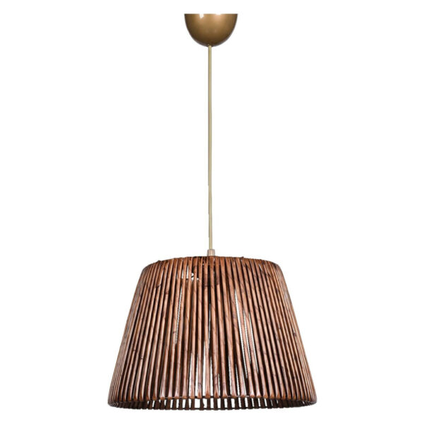8683342319607 Opviq Pendelleuchte
braun Holz B/H/T/L/D: ca. 30x70x30x30x30 cm E27 1 Brennstellen