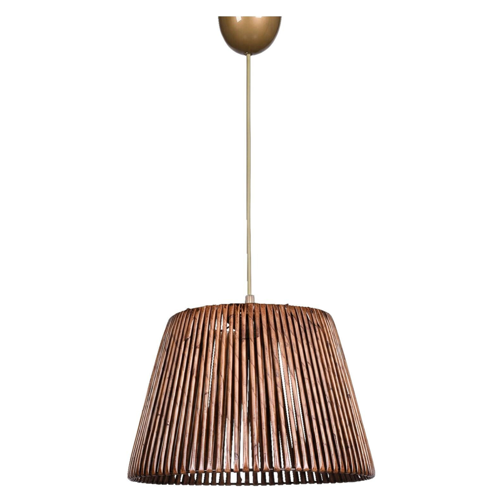 Opviq Pendelleuchte
braun Holz B/H/T/L/D: ca. 30x70x30x30x30 cm E27 1 Brennstellen