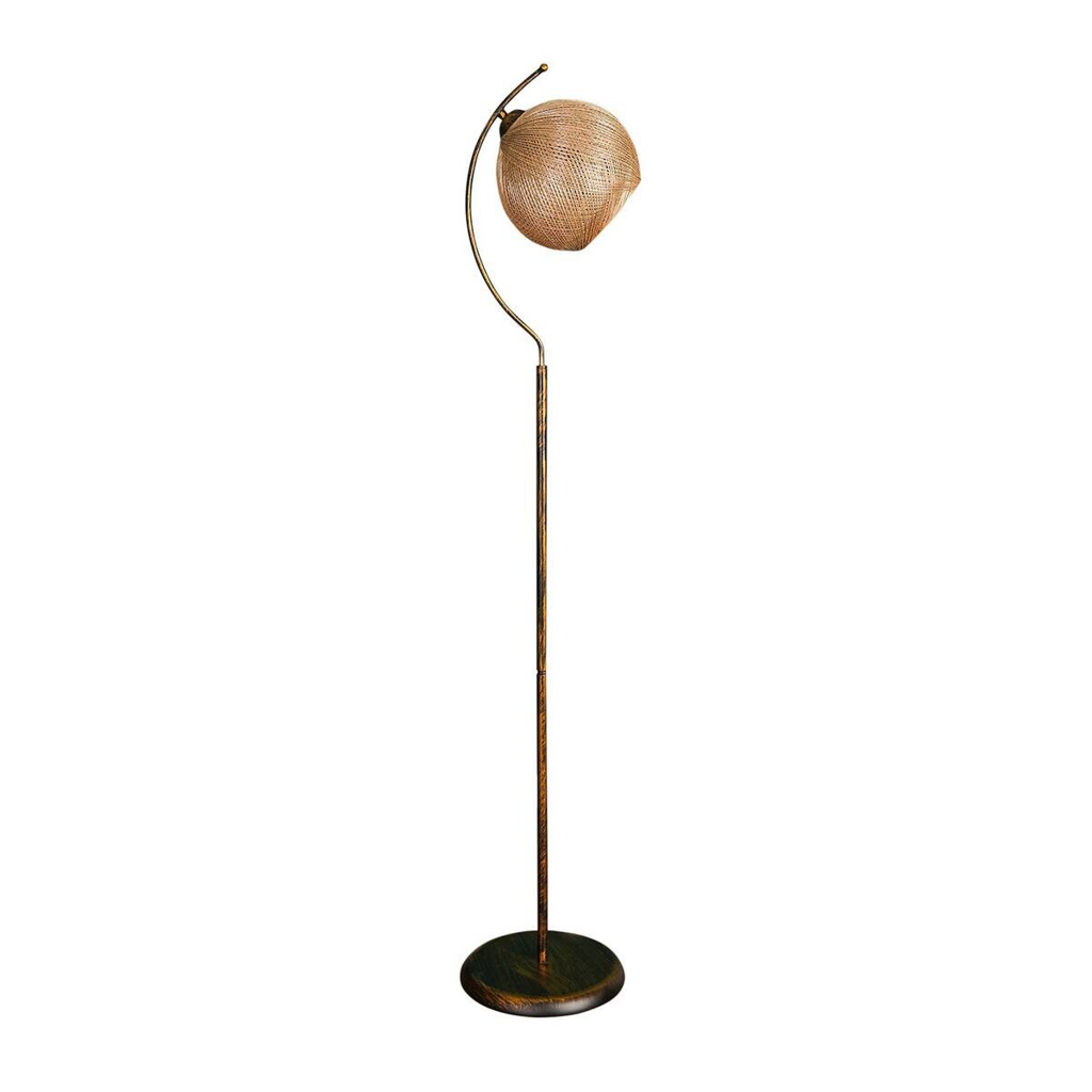 Opviq Stehlampe
schwarz gold Metall B/H/T/L/D: ca. 30x165x30x30x30 cm E27 1 Brennstellen