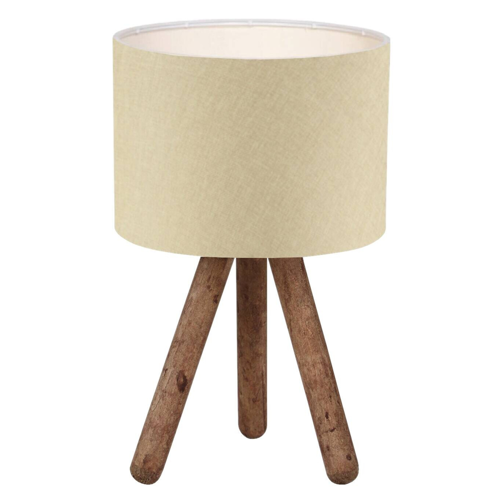 Opviq Tischleuchte AYD-2940
beige Stoff B/H/T/L/D: ca. 19x32x19x19x19 cm E27 1 Brennstellen