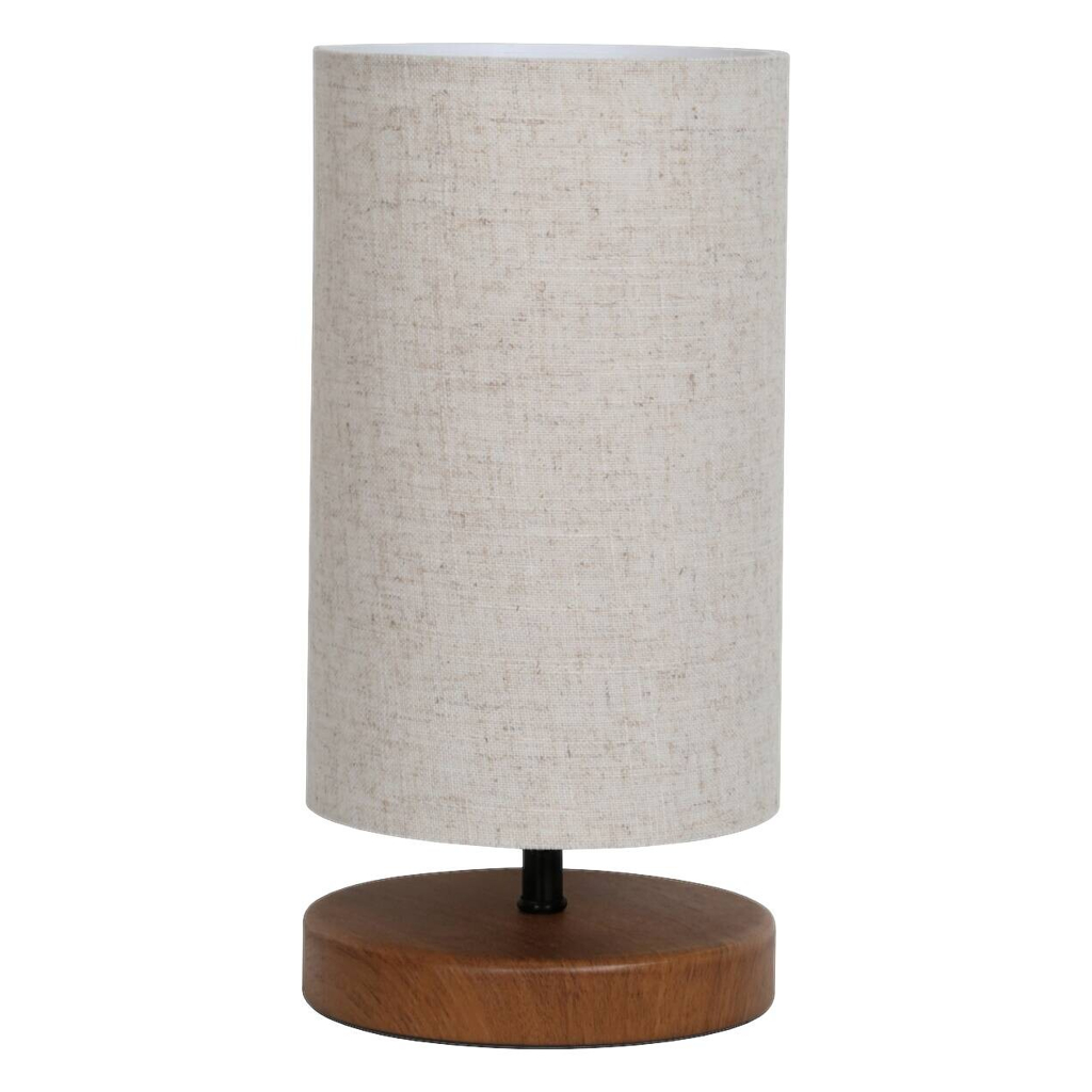 Opviq Tischleuchte
creme Stoff Holz B/H/L: ca. 24x31x24 cm E14 1 Brennstellen