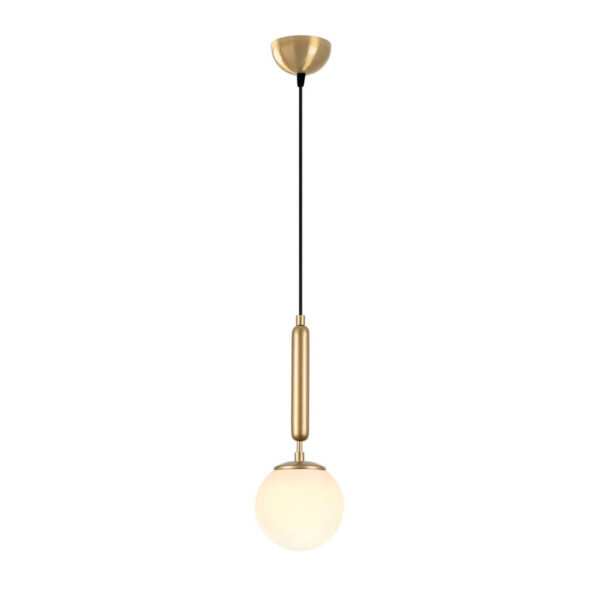 8683342591140 Opviq Pendelleuchte King
gold Metall Glas B/H/T/L/D: ca. 15x139x15x15x15 cm E14 1 Brennstellen