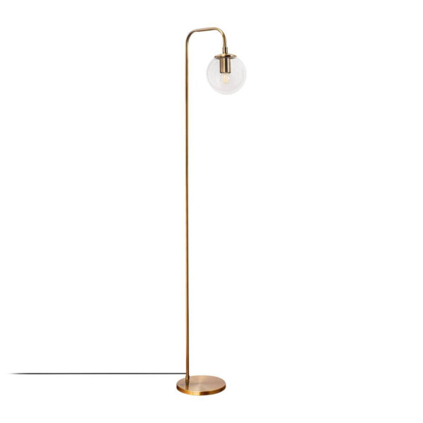 Opviq Stehlampe Viran
bronze Glas Metall B/H/T/L/D: ca. 27x146x27x27x15 cm E14 1 Brennstellen