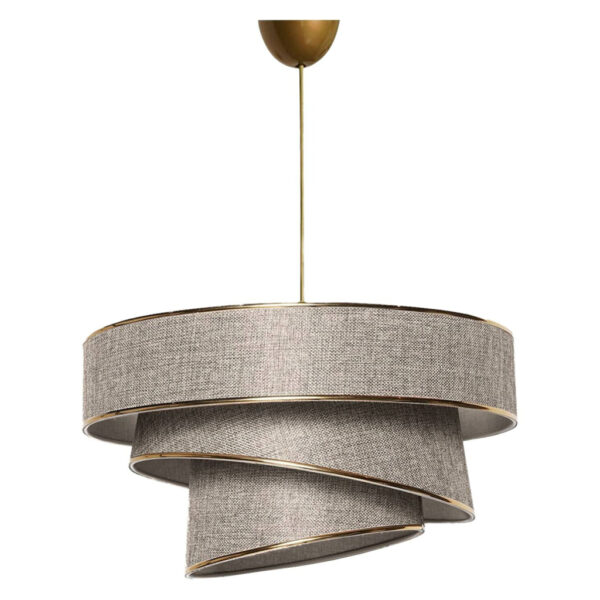 8683342683227 Opviq Pendelleuchte Couper
beige gold B/H/T/L/D: ca. 40x70x40x40x40 cm E27 1 Brennstellen
