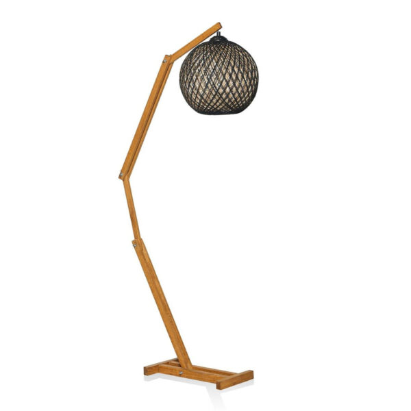 8683342800143 Opviq Stehlampe
beige braun Kiefer B/H/T/L/D: ca. 32x140x32x32x32 cm E27 1 Brennstellen