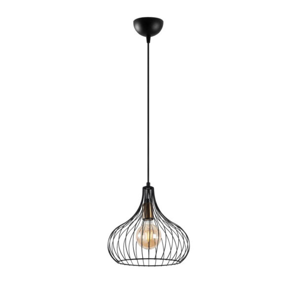 8683342835527 Opviq Pendelleuchte Teldamla-11905
schwarz B/H/T/L/D: ca. 22x120x22x22x22 cm E27 1 Brennstellen