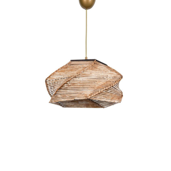 8683342847209 Opviq Pendelleuchte
natur Holz B/H/T/L/D: ca. 36x60x36x36x36 cm E27 1 Brennstellen
