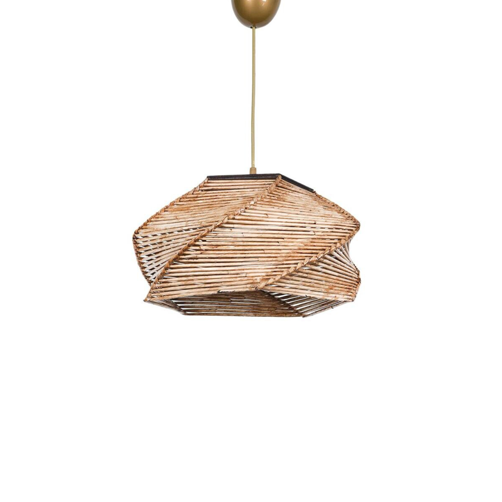 Opviq Pendelleuchte
natur Holz B/H/T/L/D: ca. 36x60x36x36x36 cm E27 1 Brennstellen