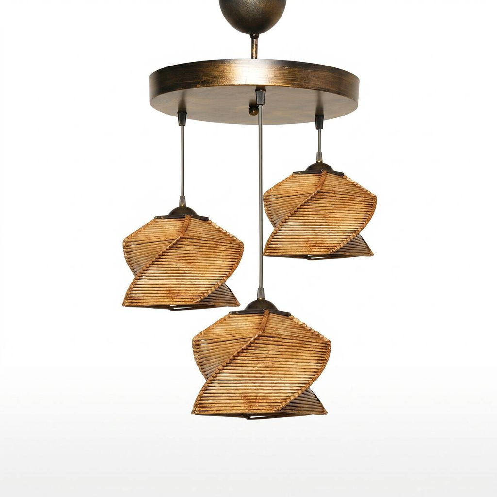 Opviq Pendelleuchte
Metall B/H/T/L/D: ca. 35x85x35x35x35 cm E27 3 Brennstellen