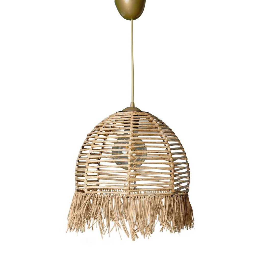 Opviq Pendelleuchte
natur B/H/T/L/D: ca. 30x80x30x30x30 cm E27 1 Brennstellen