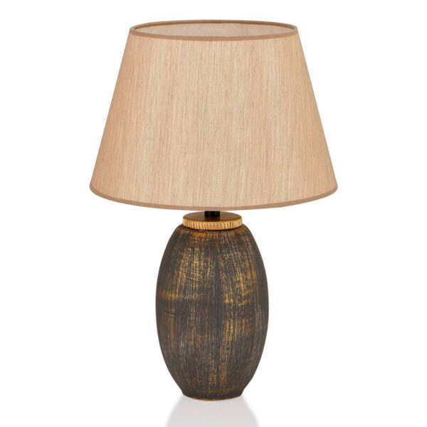 Opviq Tischleuchte
braun gold Keramik B/H/L: ca. 30x46x30 cm E27 1 Brennstellen