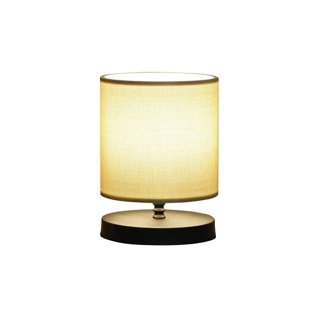 Opviq Tischleuchte
sandbeige Stoff B/H/L: ca. 15x22x15 cm E14 1 Brennstellen