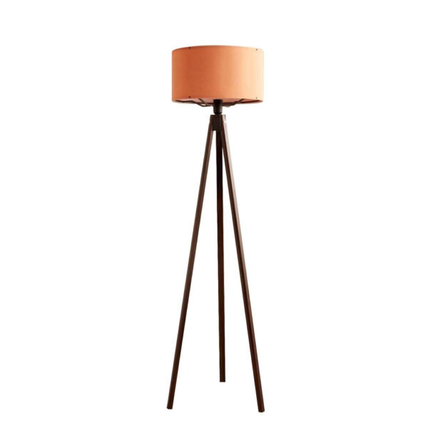8683742105619 Opviq Stehlampe
orange braun Stoff Holz B/H/T/L/D: ca. 21x140x21x21x21 cm E27 1 Brennstellen