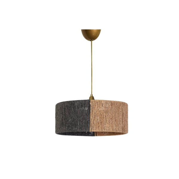 Opviq Pendelleuchte
Nerz grau Kunststoff Baumwolle B/H/T/L/D: ca. 30x52x30x30x30 cm E27 1 Brennstellen