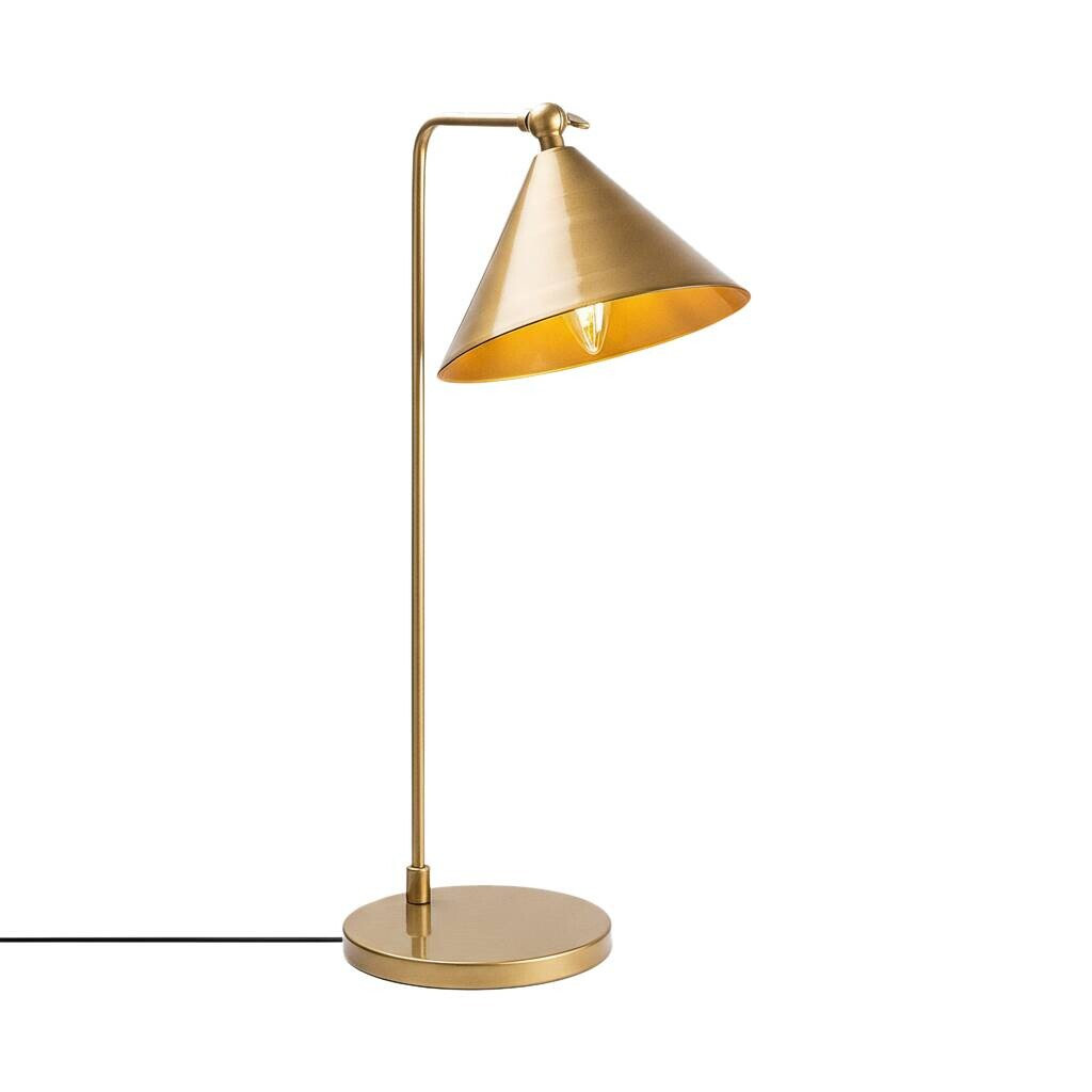 Opviq Tischleuchte
gold Metall B/H/L: ca. 26x50x24 cm E14 1 Brennstellen