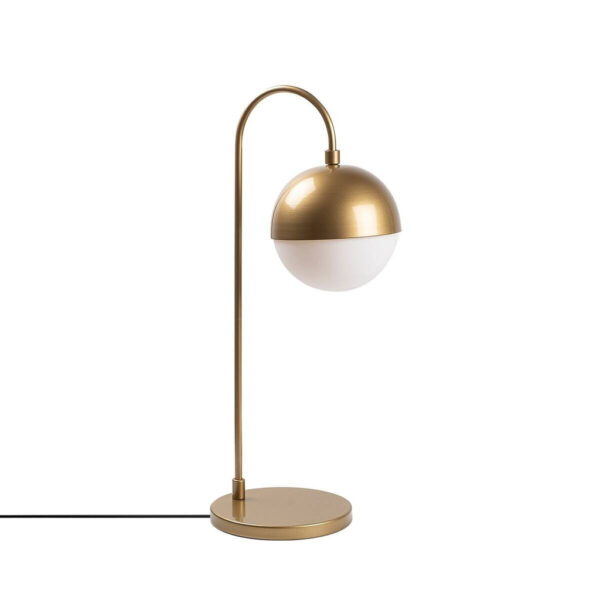 Opviq Tischleuchte
gold Metall Glas B/H/L: ca. 25x53x18 cm E14 1 Brennstellen