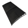 Brosplast Vordach schwarz B/H/L: ca. 240x23x105 cm