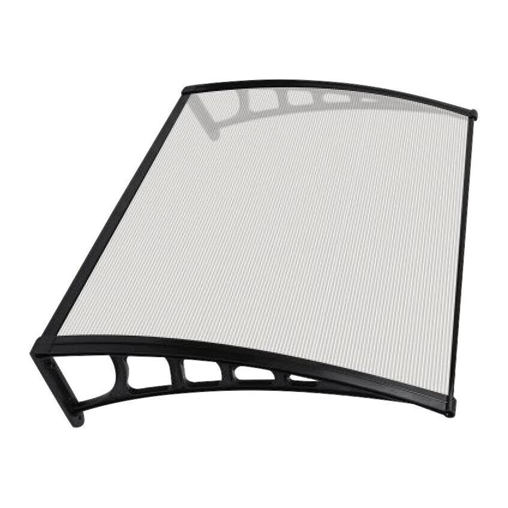 Brosplast Vordach Crocus transparent B/H/T: ca. 120x23x80 cm
