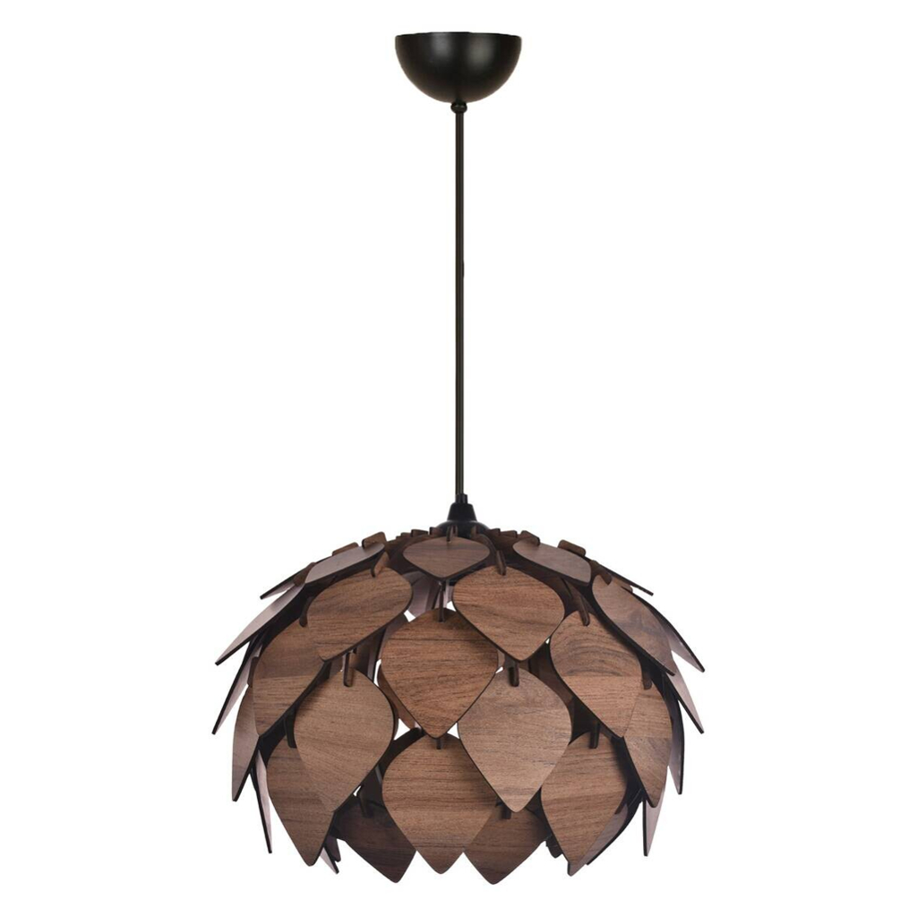 Opviq Pendelleuchte
braun MDF B/H/T/L/D: ca. 40x67x40x40x40 cm E27 1 Brennstellen