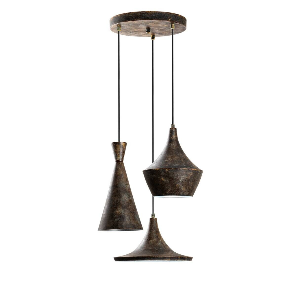 Opviq Pendelleuchte TOM-3556
B/H/T/L/D: ca. 45x135x45x45x45 cm E27 3 Brennstellen