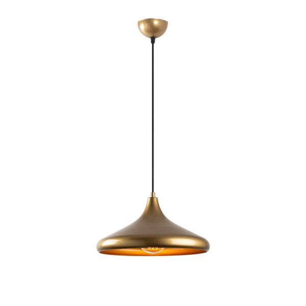 Opviq Pendelleuchte Eysan-210
gold B/H/T/L/D: ca. 35x126x35x35x35 cm E27 1 Brennstellen