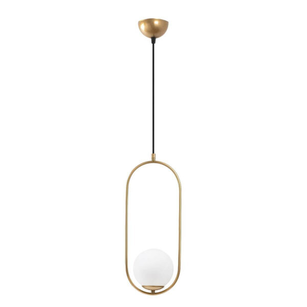 8684283356379 Opviq Pendelleuchte Mudon
gold Glas B/H/T/L/D: ca. 15x146x15x15x15 cm E27 1 Brennstellen