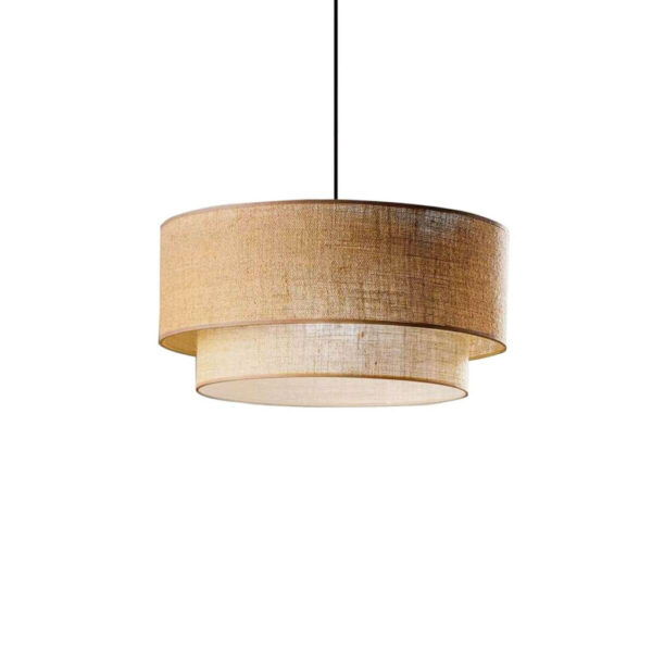 8684283519477 Opviq Pendelleuchte
beige PVC Metall B/H/T/L/D: ca. 30x80x30x30x30 cm E27 1 Brennstellen
