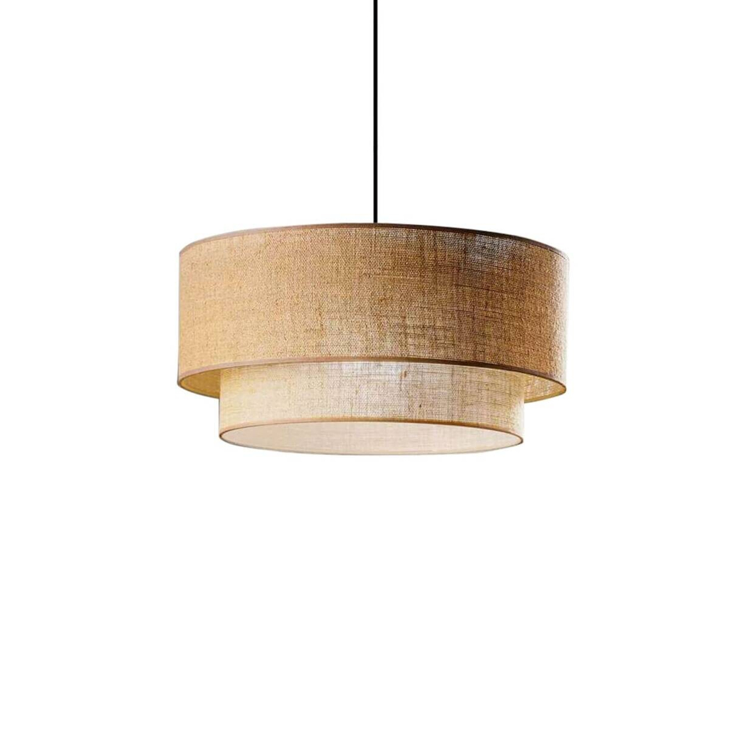 Opviq Pendelleuchte
beige PVC Metall B/H/T/L/D: ca. 30x80x30x30x30 cm E27 1 Brennstellen
