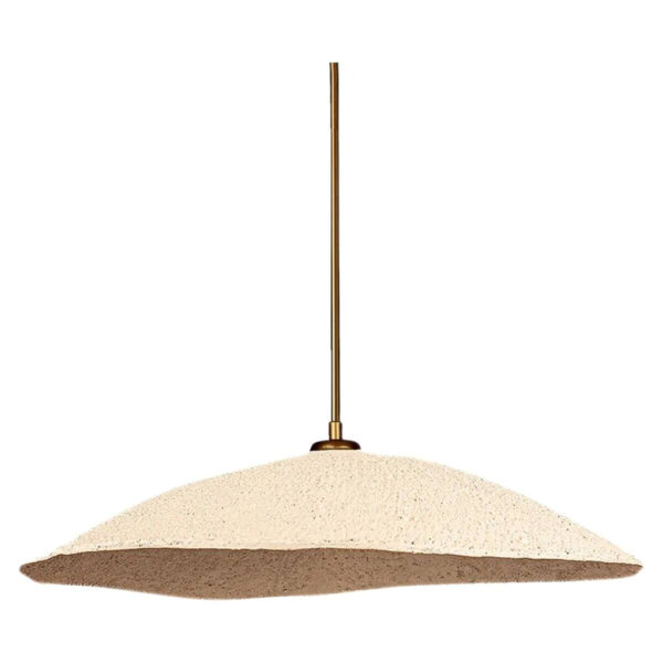 Opviq Pendelleuchte
gold ecru Metall B/T/L: ca. 40x40x40 cm E27 1 Brennstellen