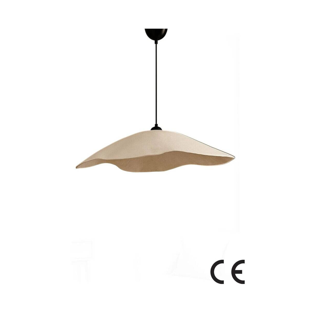 Opviq Pendelleuchte
beige gold Metall B/H/T/L/D: ca. 59x65x59x59x59 cm E27 1 Brennstellen