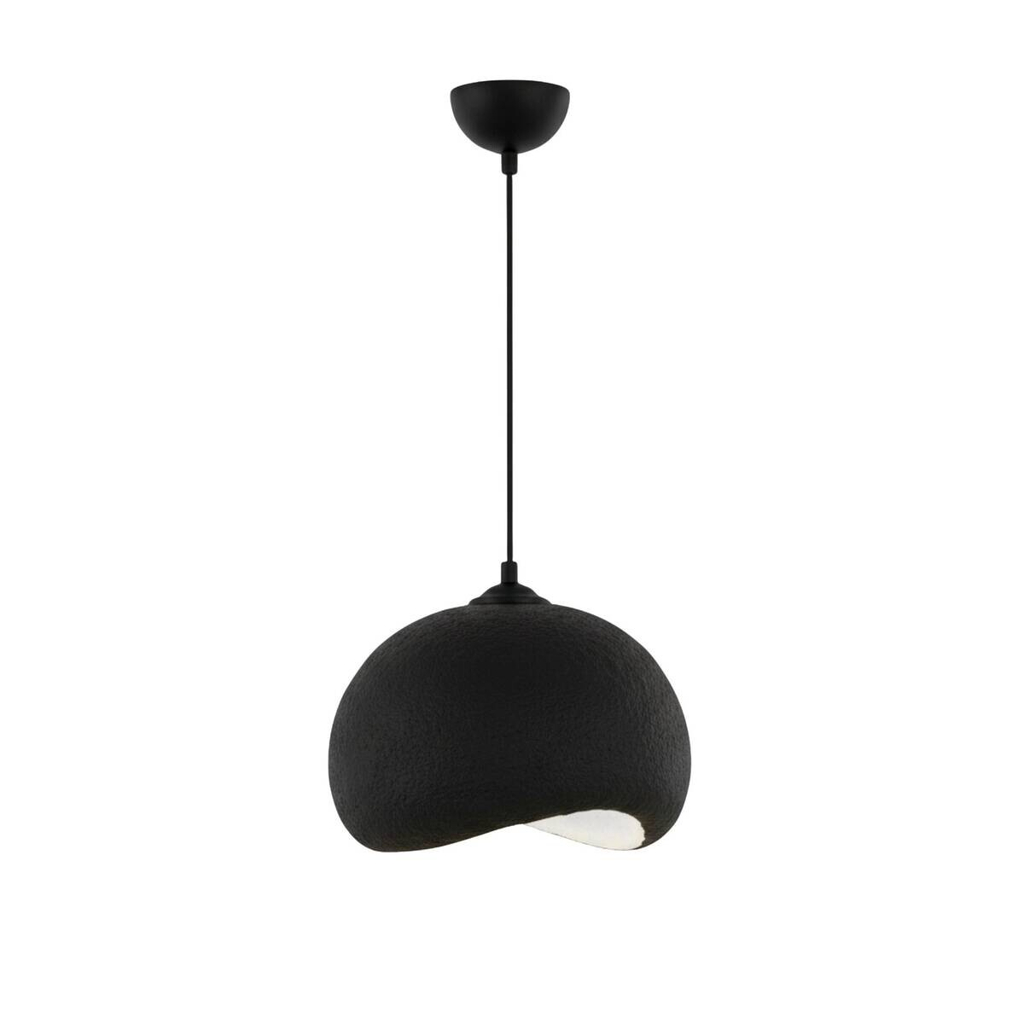 Opviq Pendelleuchte Yontu-15850-A
schwarz Polyester-Mischgewebe Metall B/H/L: ca. 29x120x34 cm E27 1 Brennstellen