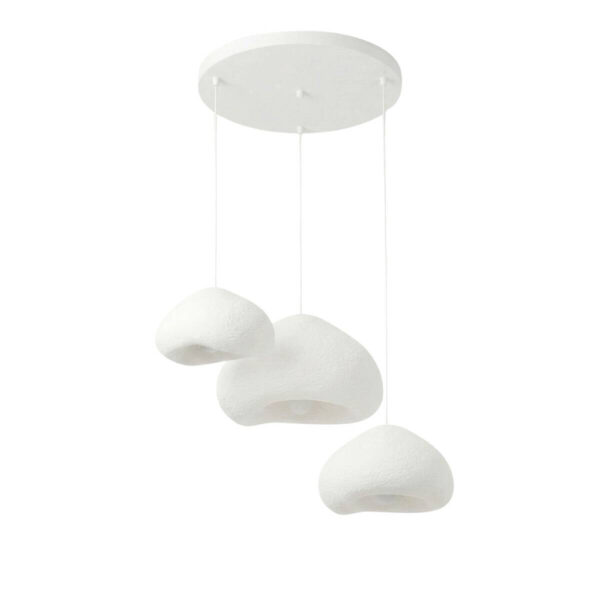 8684284215217 Opviq Pendelleuchte
weiß Fiberglas Metall B/H/T/L/D: ca. 82x115x82x82x82 cm E27 3 Brennstellen