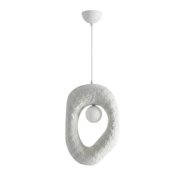 Opviq Pendelleuchte
weiß Metall B/H/T/L: ca. 12x90x30x12 cm G9 1 Brennstellen
