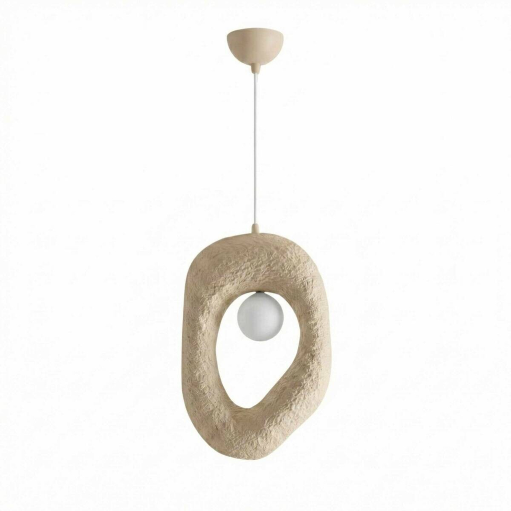 Opviq Pendelleuchte
beige Metall B/H/T/L: ca. 12x110x30x12 cm E27 1 Brennstellen
