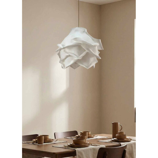 Opviq Pendelleuchte Kunststoff B/H/T/L/D: ca. 58x125x58x58x58 cm E27 1 Brennstellen – verschiedene Farben