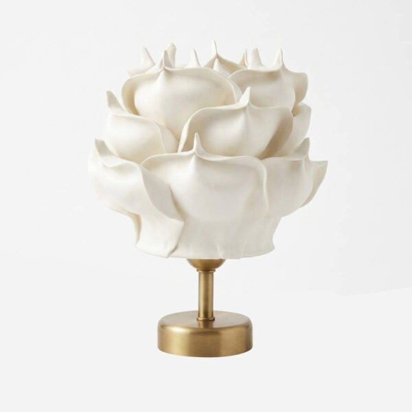 8684284401856 Opviq Tischleuchte
gold beige Metall B/H/T/L/D: ca. 24x30x24x24x24 cm null 1 Brennstellen