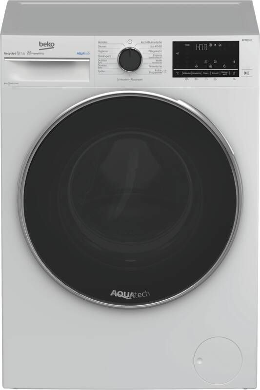 Beko B5WFU58418W Waschmaschine (8kg, H:84cm, B:60cm, A)