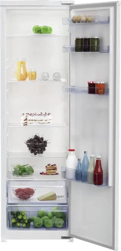 Beko BSSA315K4SN Kühlschrank mit Schlepptürtechnik, 309L Einbaugerät, EEZ: E