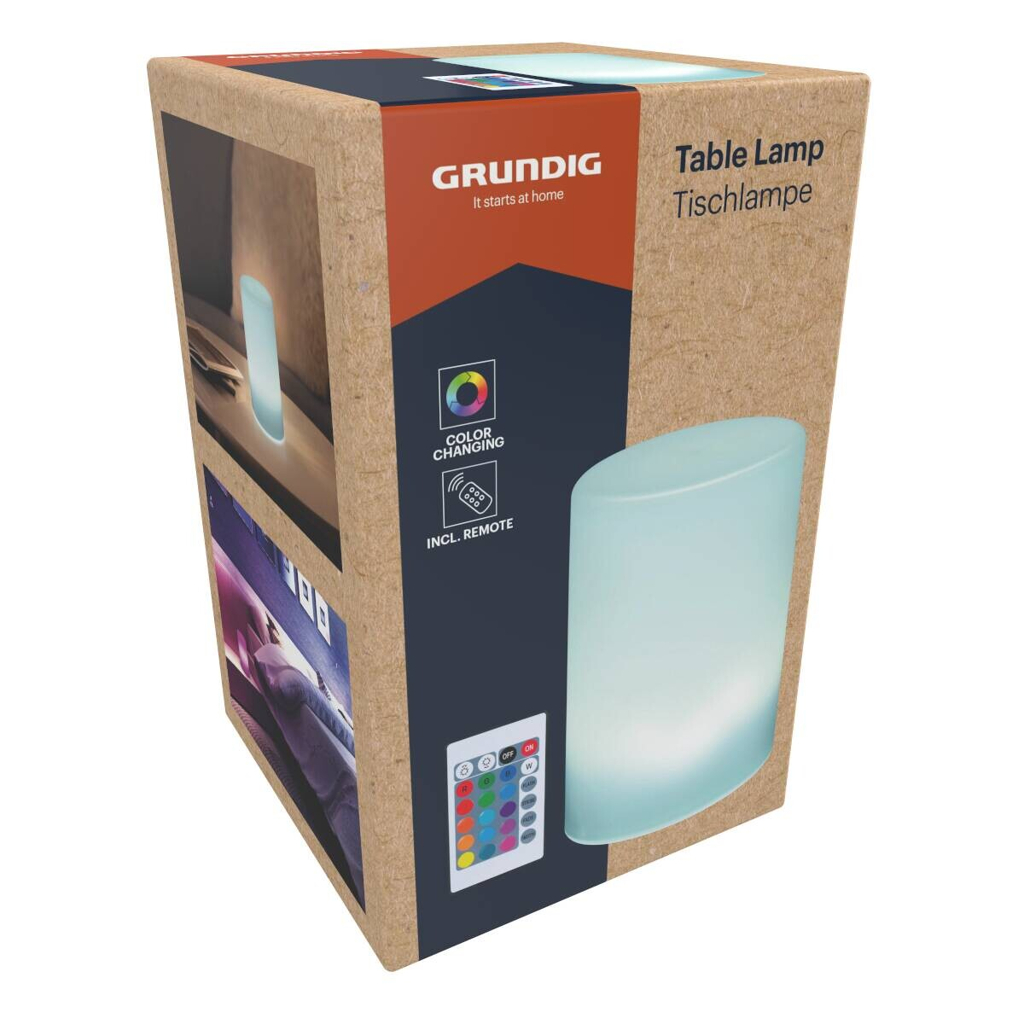 Grundig LED-Nachttischleuchte
weiß B/H/T: ca. 10,2×10,2×14,6 cm
