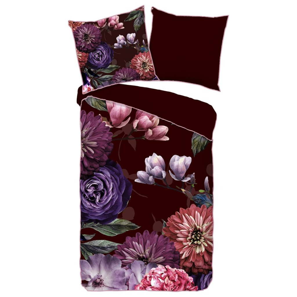 Descanso Baumwoll Bettwäsche Bloomie Satin