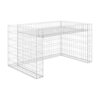 VidaXL Rasenmähergarage silber VidaXL Rasenmähergarage silber