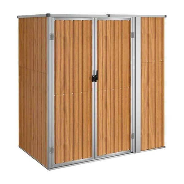 VidaXL Geräteschuppen braun B/H/T: ca. 161x161x89 cm