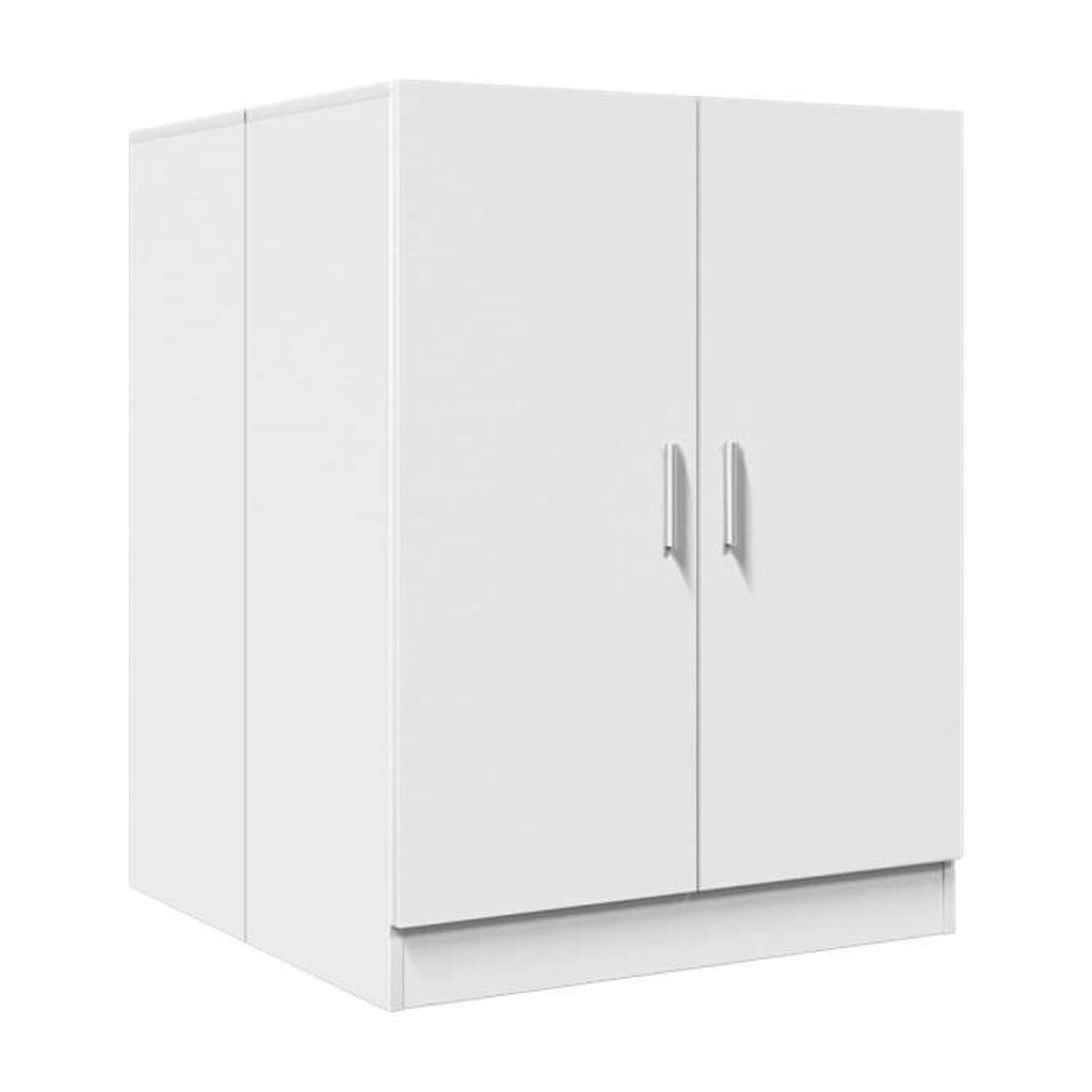 vidaXL Waschmaschinenschrank
weiß B/H/T: ca. 71×91,5×71,5 cm
